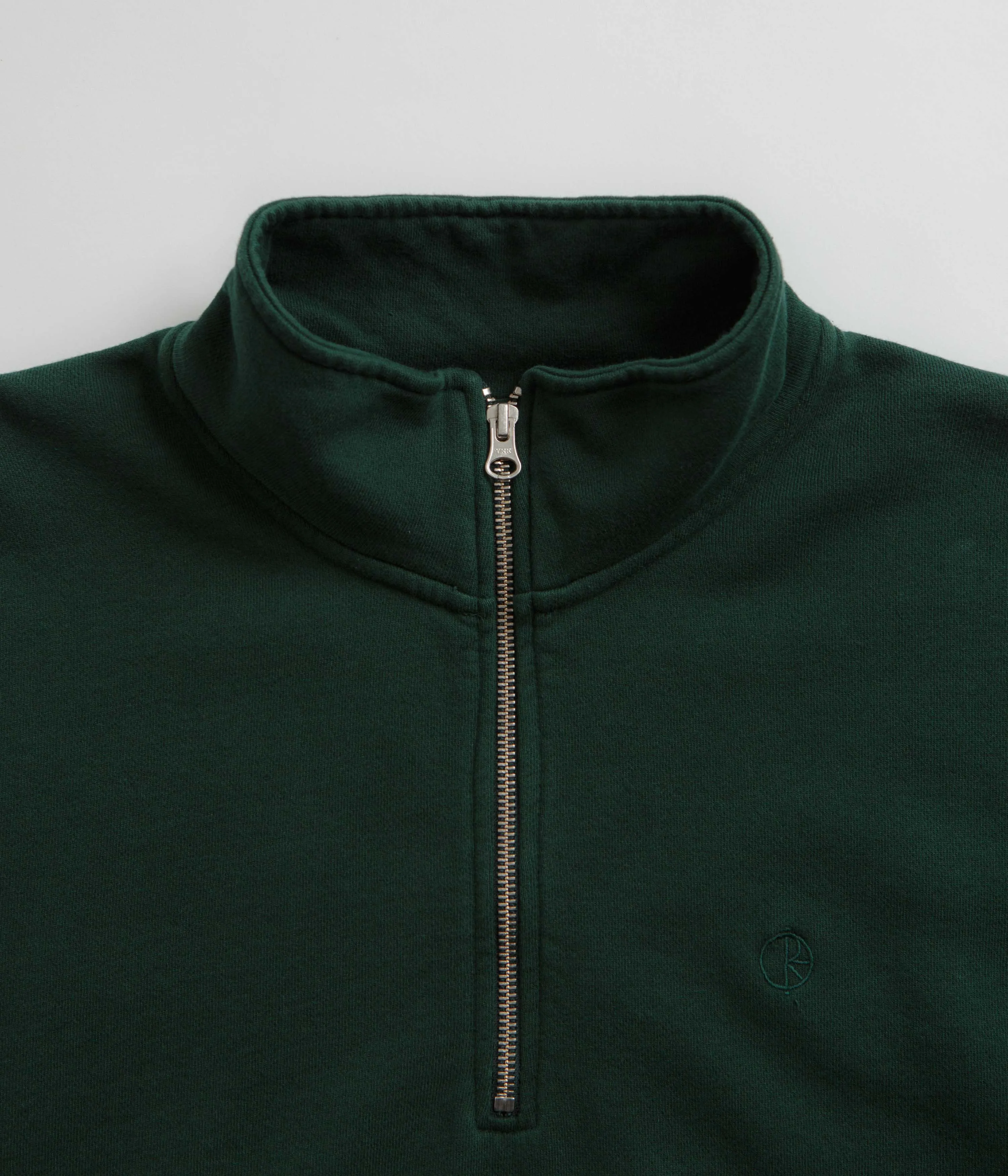 Polar Frankie Half Zip Sweatshirt - Dark Emerald Urban Cool