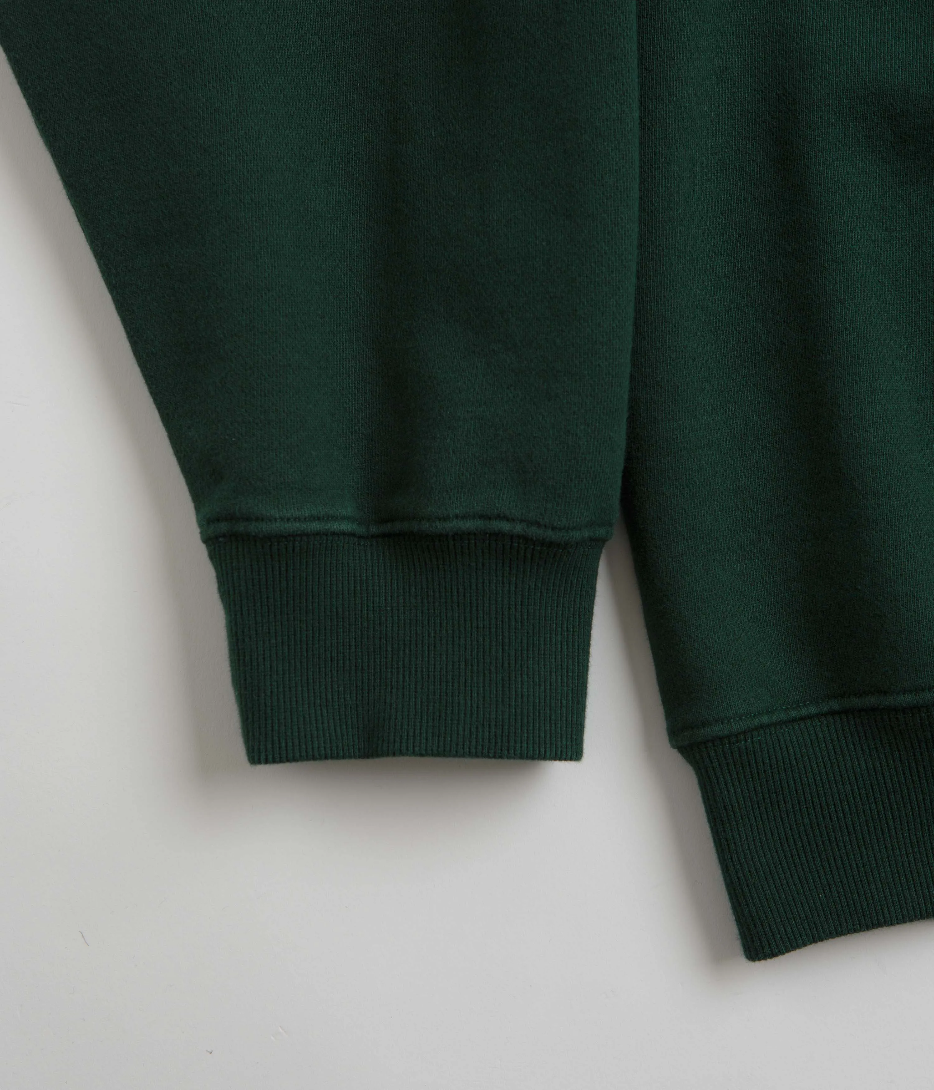 Pastel Colors Polar Frankie Half Zip Sweatshirt - Dark Emerald