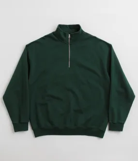 All Day Wear Polar Frankie Half Zip Sweatshirt - Dark Emerald