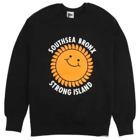 Southsea Bronx Strong Island Sweatshirt - Black Casual Elegance