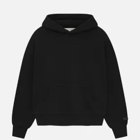CLASSIC HOODIE - JET BLACK Glow Up ReflectiveTrimDetails