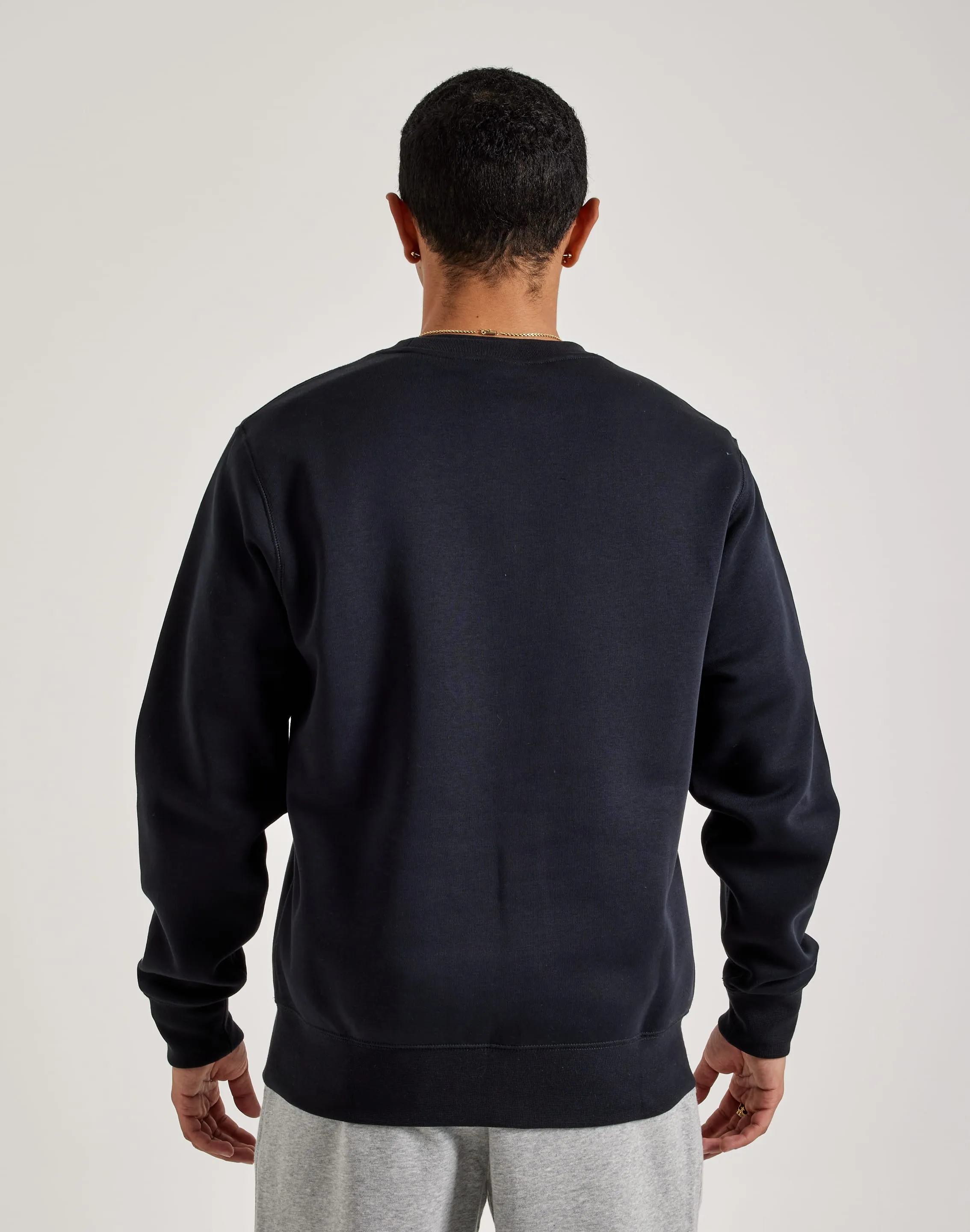 Nike Club Crewneck Sweatshirt Lean Glow FormFitting Cut