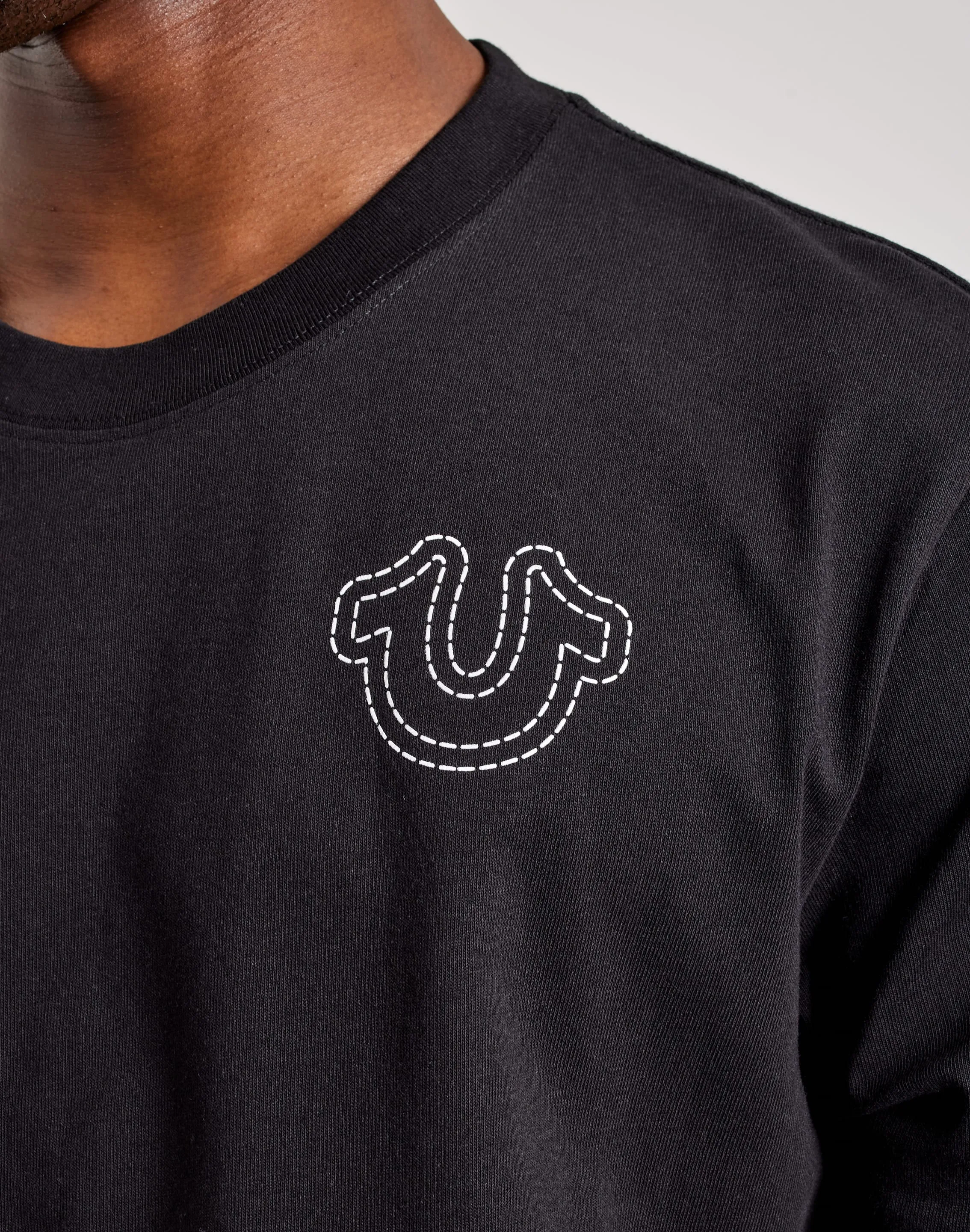 True Religion Puff Stitch Tee Retro cool SmoothEdgeTrim