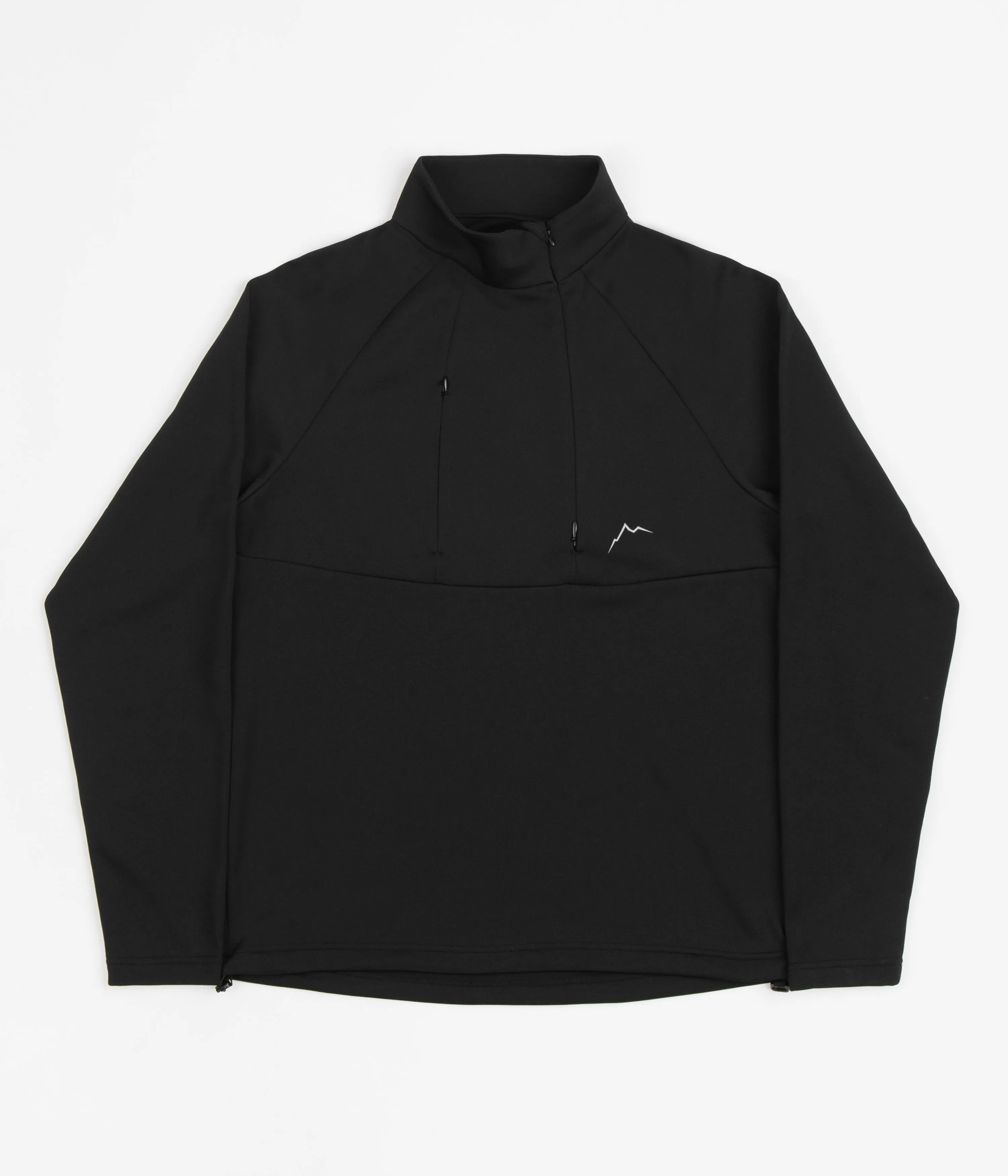 Cayl Karuishi Half Zip Sweatshirt - Black Product improvement Layer Active