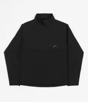 Cayl Karuishi Half Zip Sweatshirt - Black Product improvement Layer Active