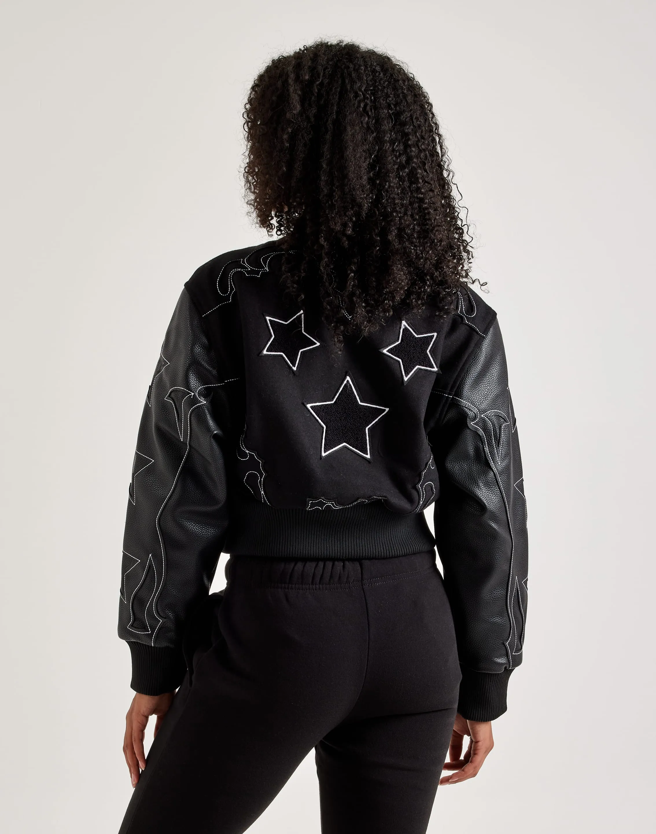 First Row Western Varsity Jacket PressureRelief Seams VersatileCuff