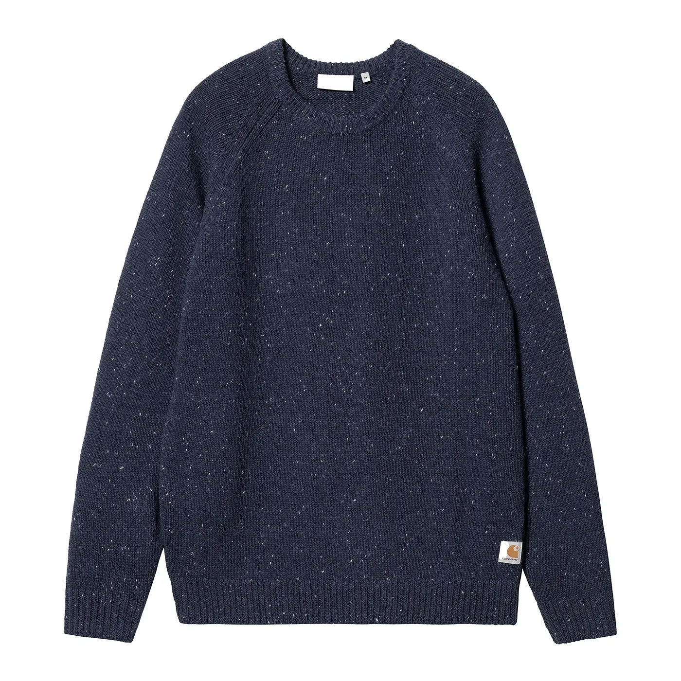 product packaging Carhartt WIP Anglistic Sweater - Speckled Air Force Blue