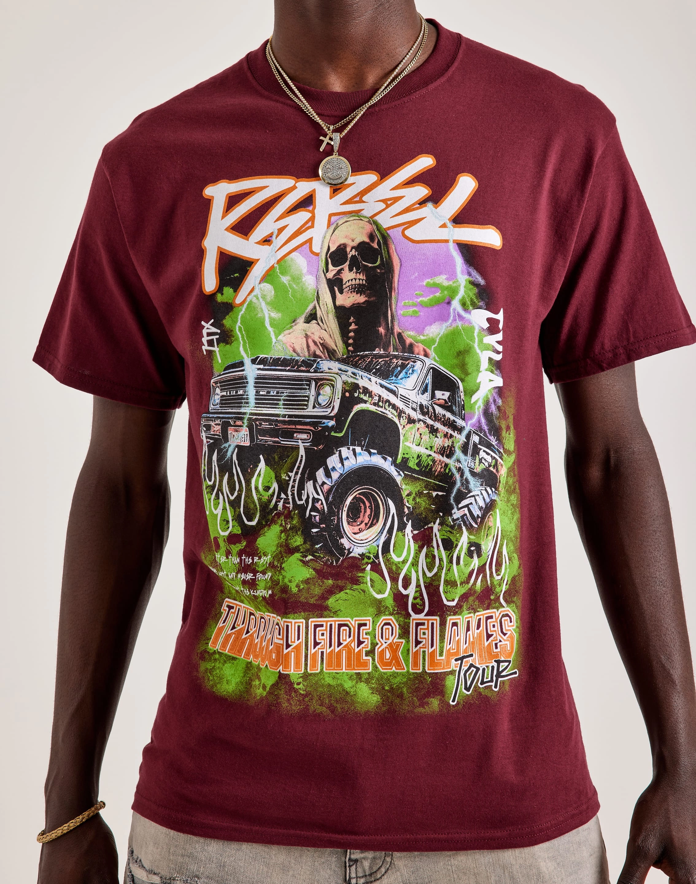 CVLA Fire & Flames Tour Tee Road Soul