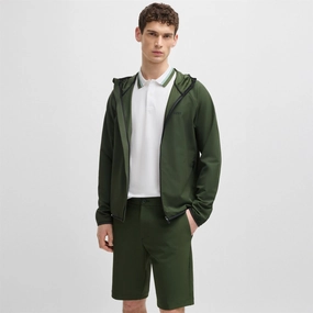 Commuter Hooded Jacket Dark Green Variable Baffle Sizing