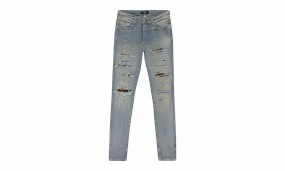 Holiday Vibes Evening Stroll Picnic Style Thrasher Lunar New Year Jeans "Clay Indigo"