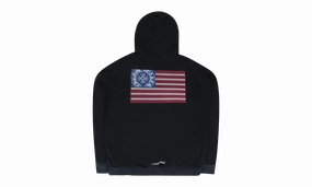 Usa Hoodie "Black"