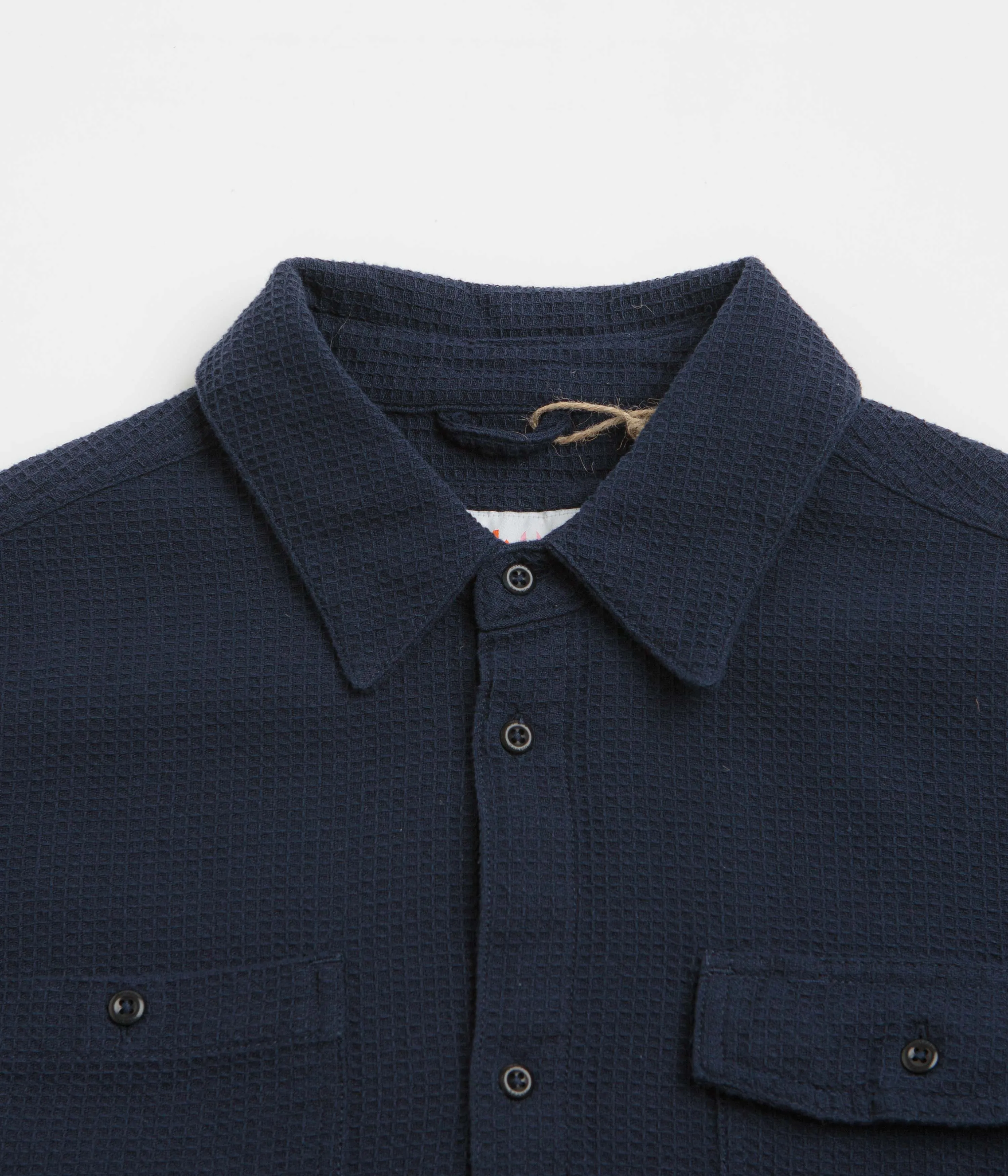 Work From Home Moisture Wicking Material Uskees 6007 Tasker Shirt - Midnight Blue