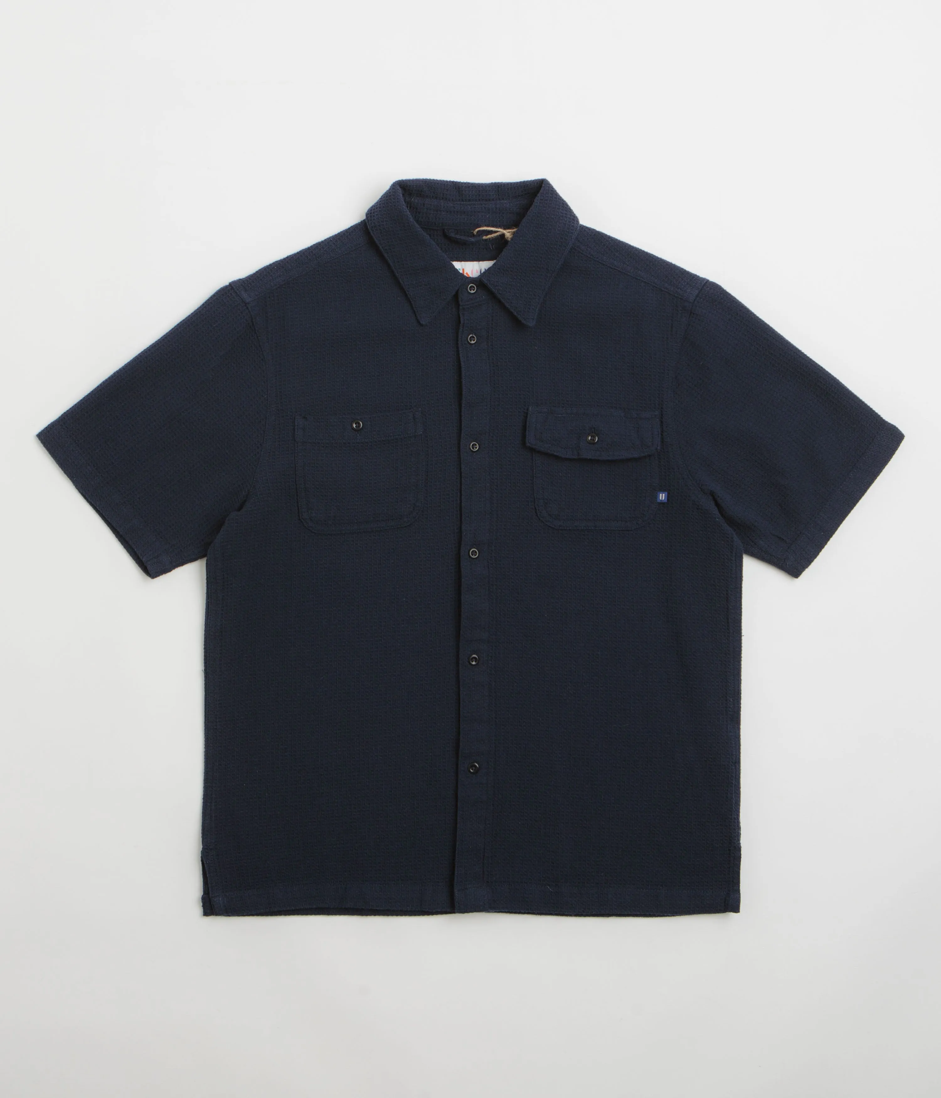 Sustainable Material Uskees 6007 Tasker Shirt - Midnight Blue