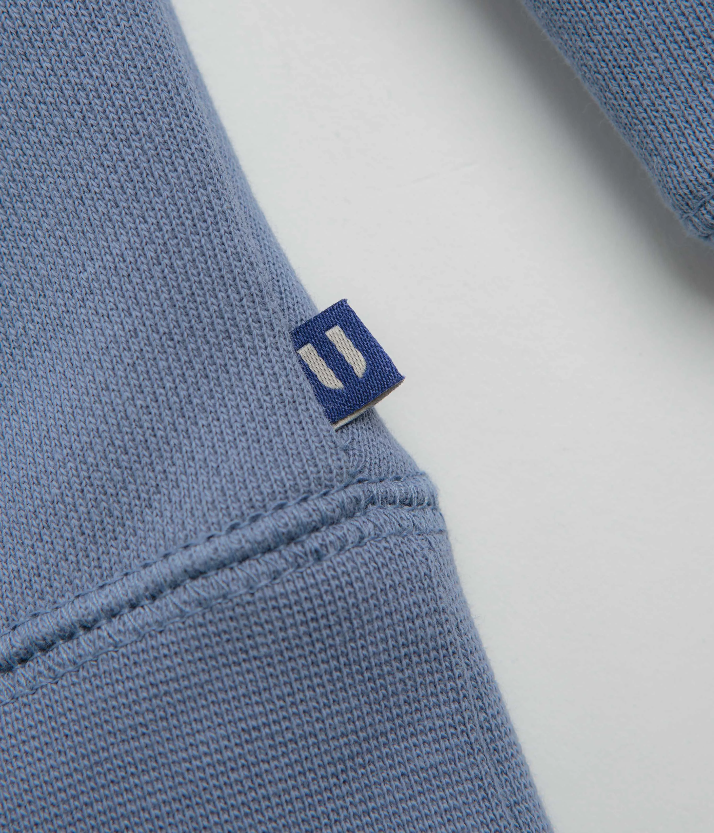 Urban Minimal Hiking Outfit Uskees 7005 Crewneck Sweatshirt - Cornflower Blue