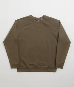Pastel Colors team wear Uskees 7005 Crewneck Sweatshirt - Dark Taupe
