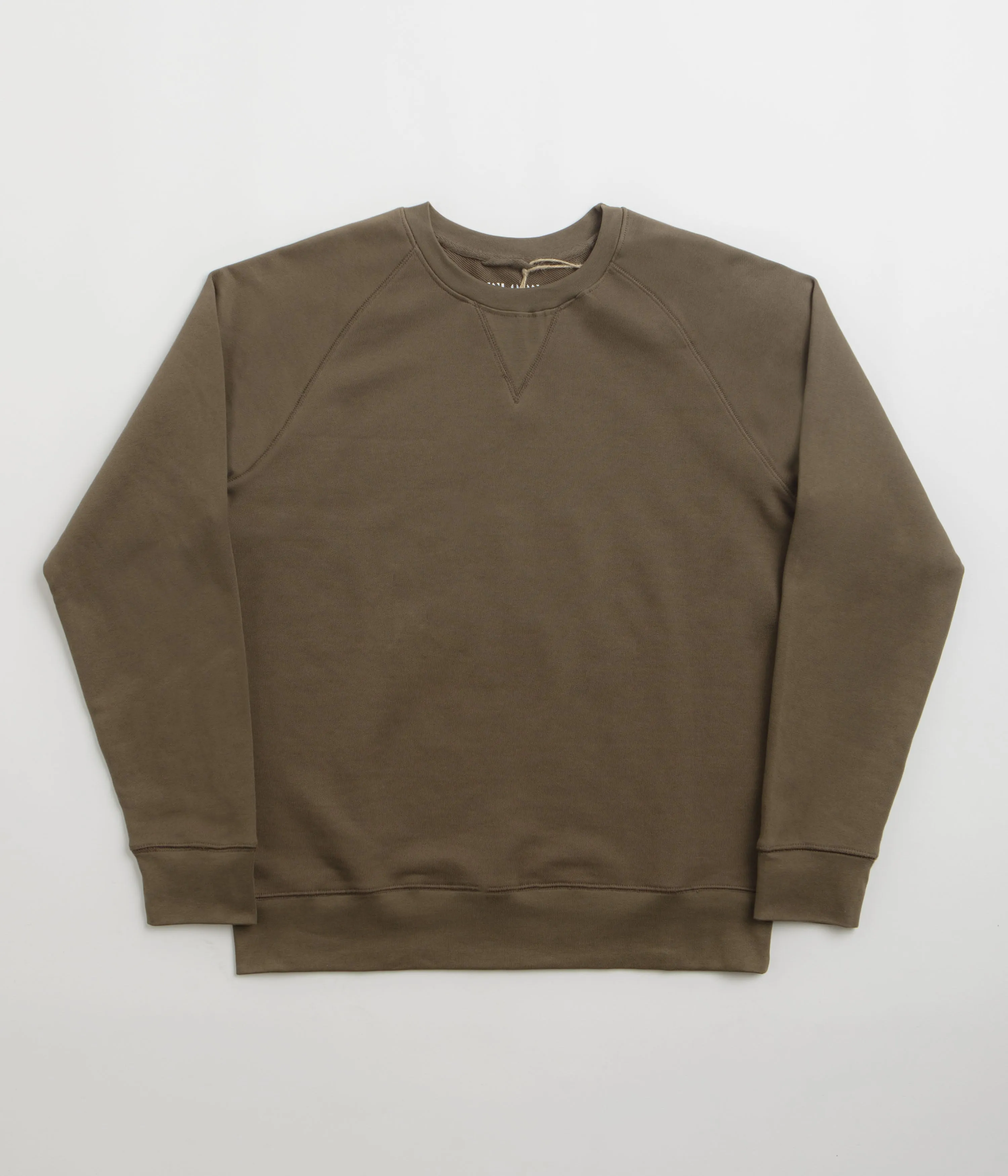 Pastel Colors team wear Uskees 7005 Crewneck Sweatshirt - Dark Taupe