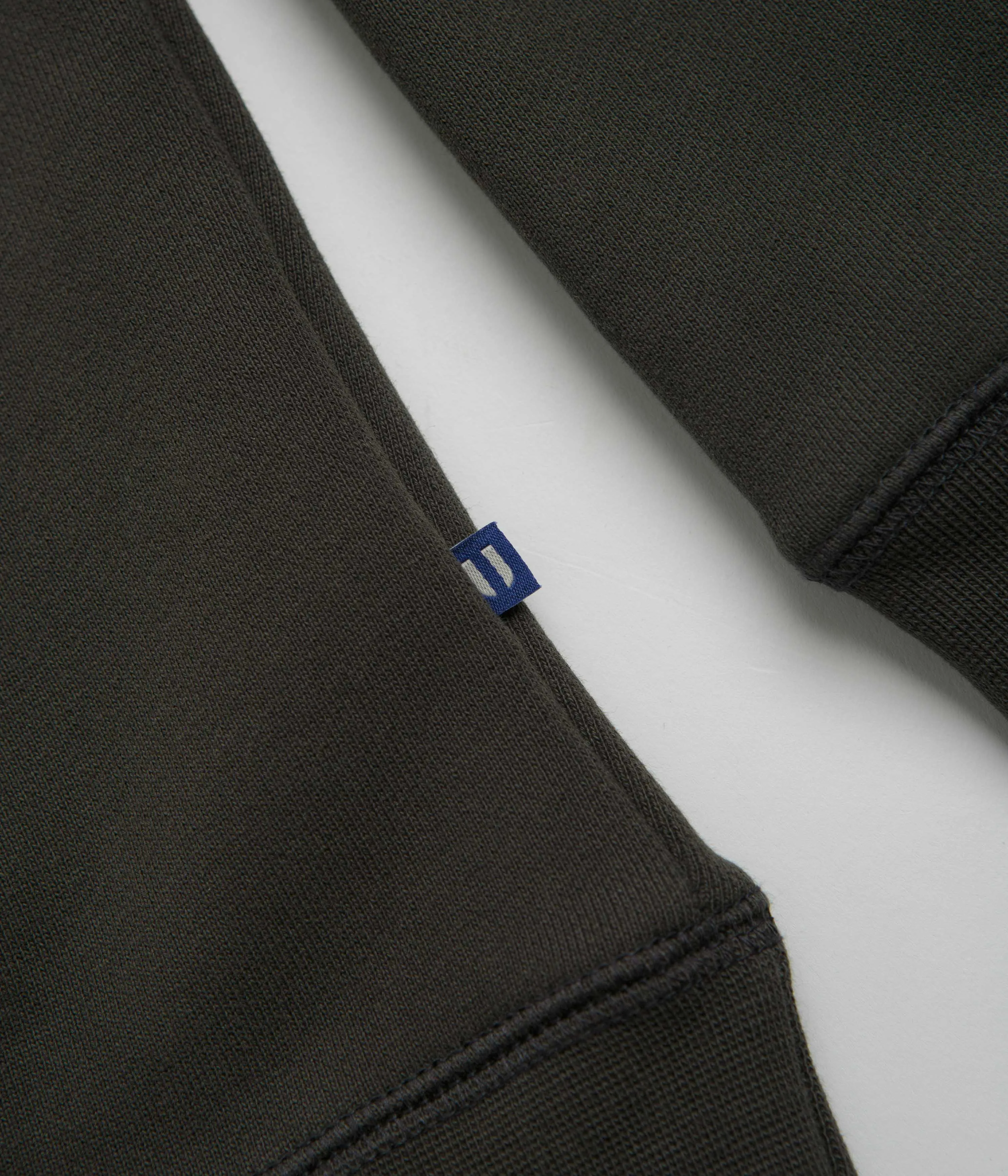 No pockets Uskees 7005 Crewneck Sweatshirt - Faded Black