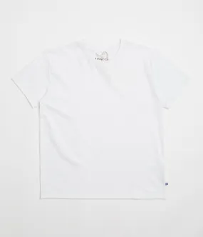 Moisture Management Ribbing Zip-up Uskees 7006 T-Shirt - White