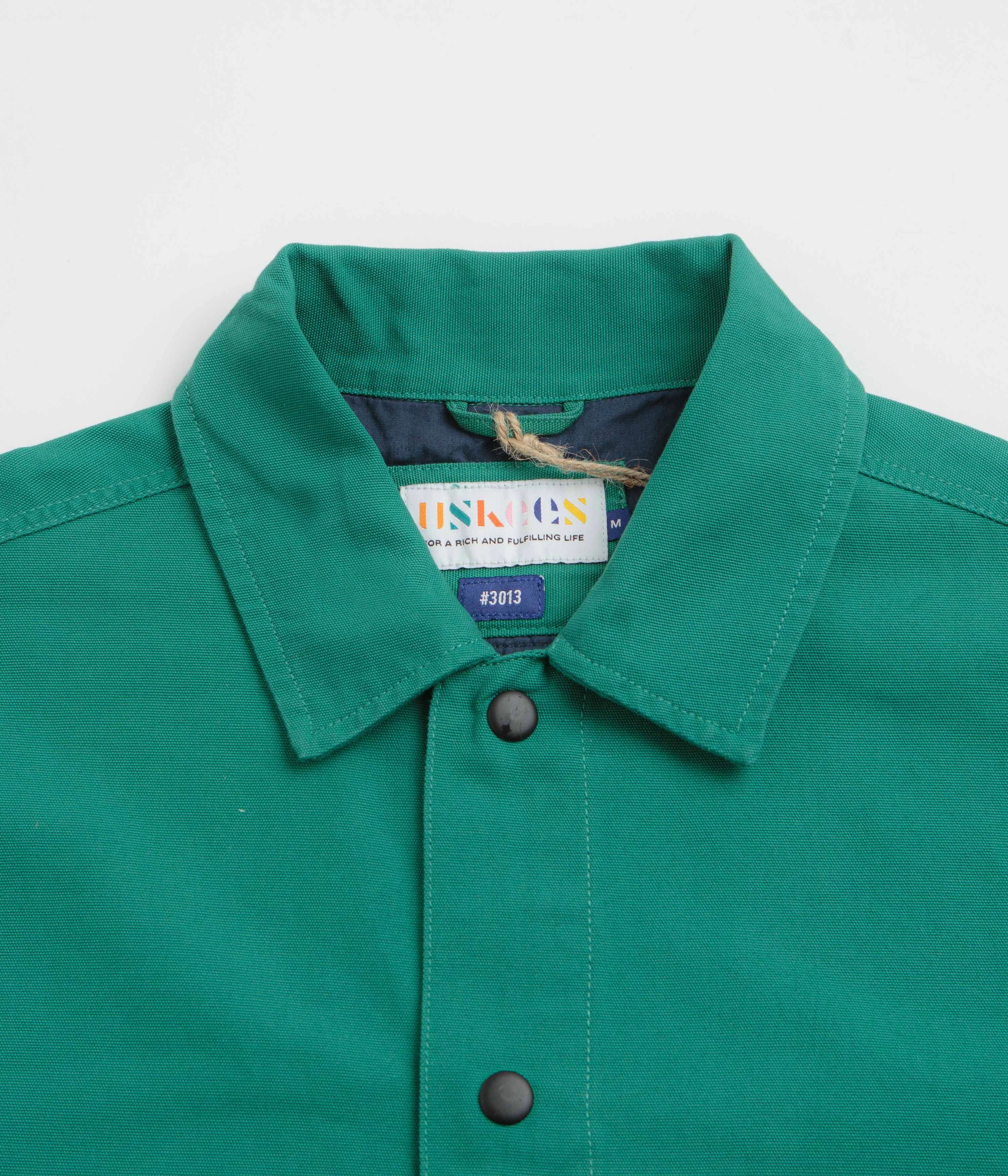Uskees 3013 Coach Jacket - Foam Green birthday celebration