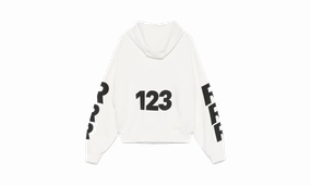 USO-123 CVA ZIP HOODIE MAX "White"