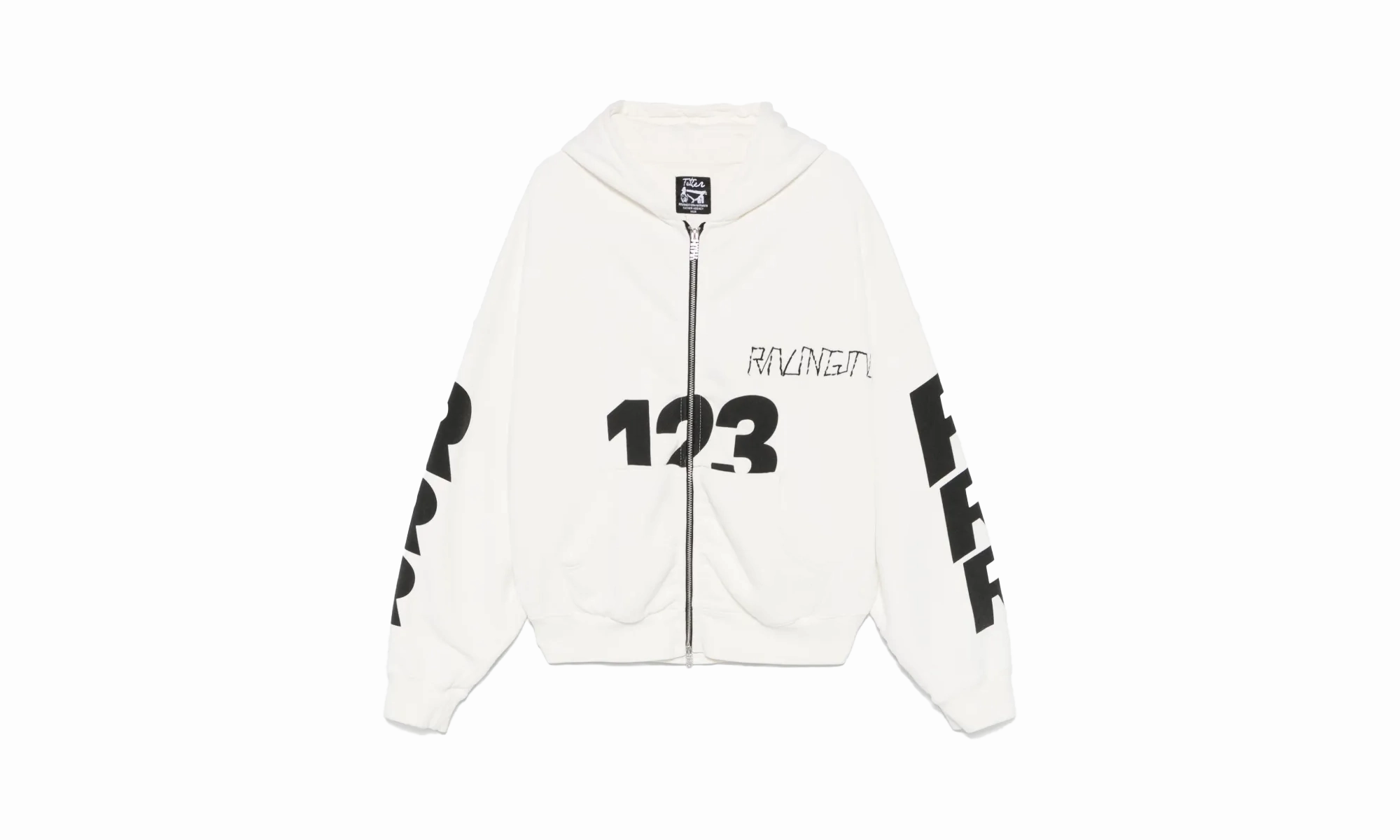 USO-123 CVA ZIP HOODIE MAX "White"