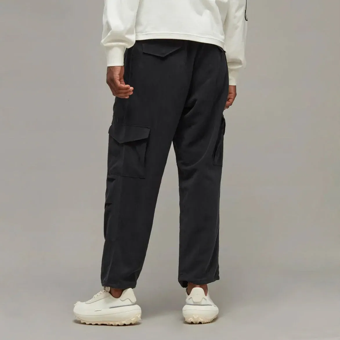 MoistureWicking UTILITY CARGO PANTS - BLACK