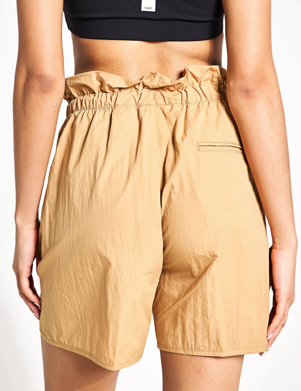 Utility Summer Shorts - Light Wheat Boot Easy Care Fabric