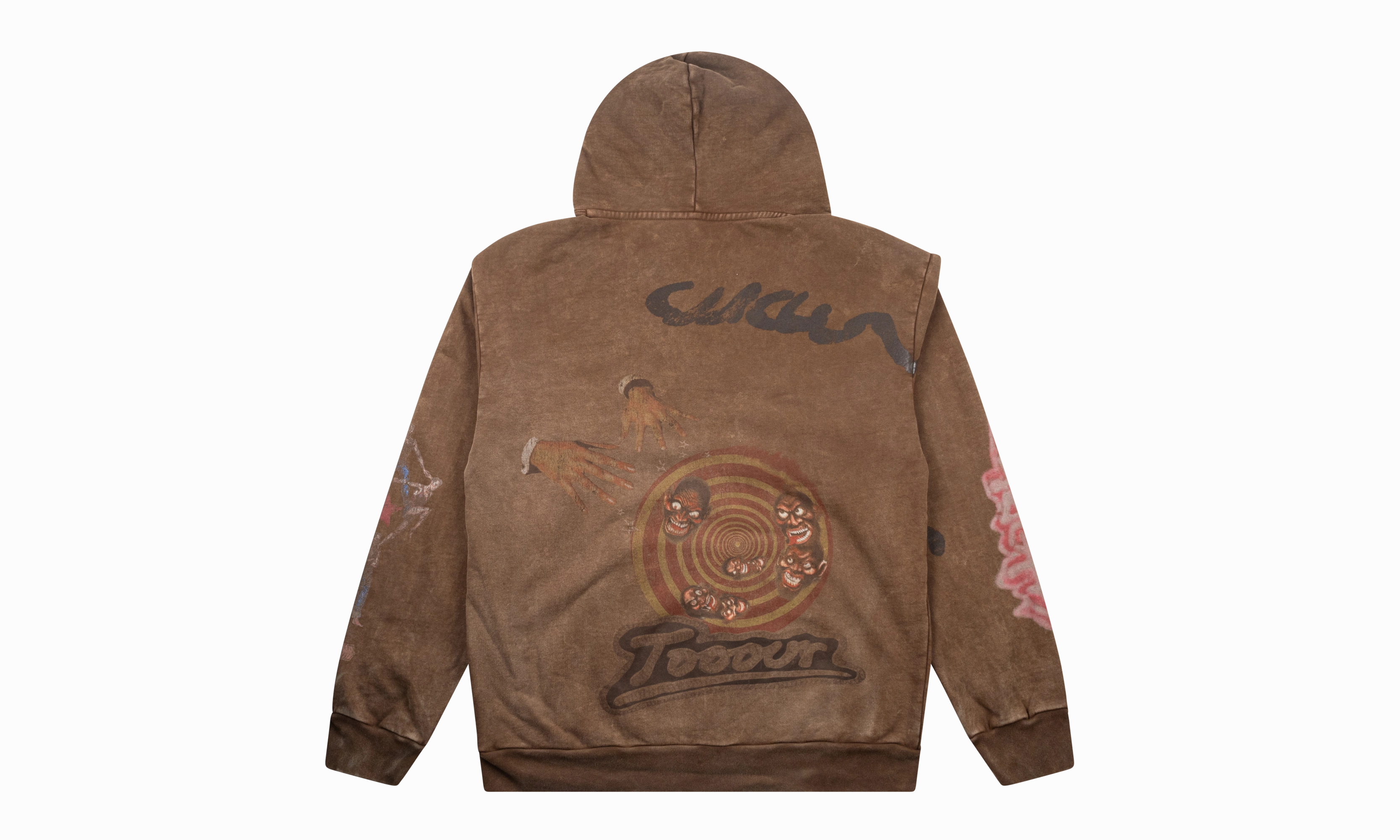 Utopia CM Zip Up Hoodie "Australia - Brown"