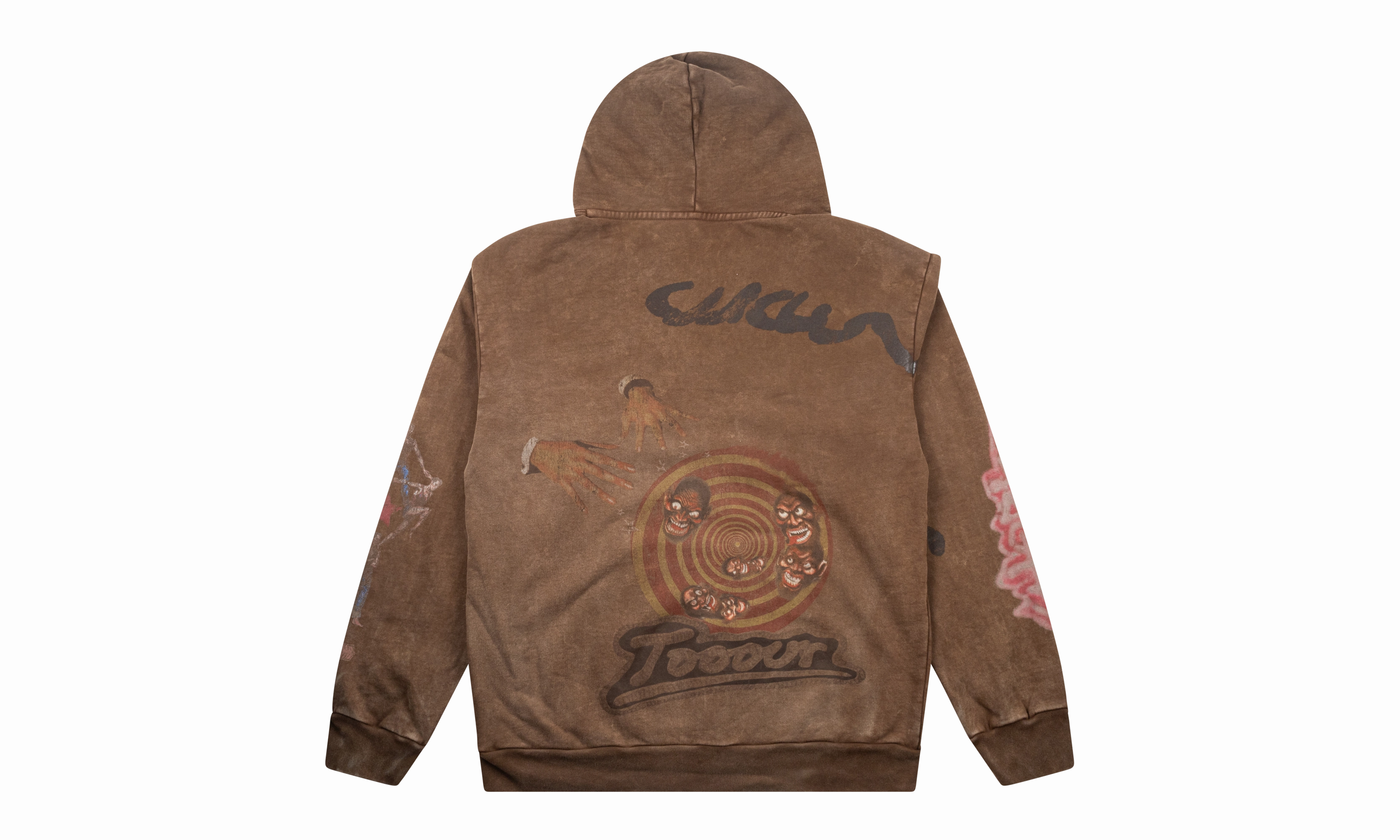 Utopia CM Zip Up Hoodie "Australia - Brown"