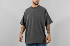 Lust Daily Essentials Minilogo Back Tee 'Pigment' Compact Weave Fabric Minimalist Silhouette Cut