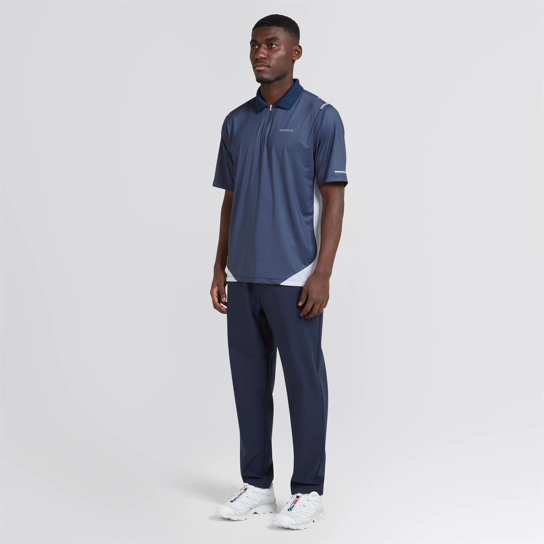 Lightweight Course Trousers Navy Adjustable drawstring