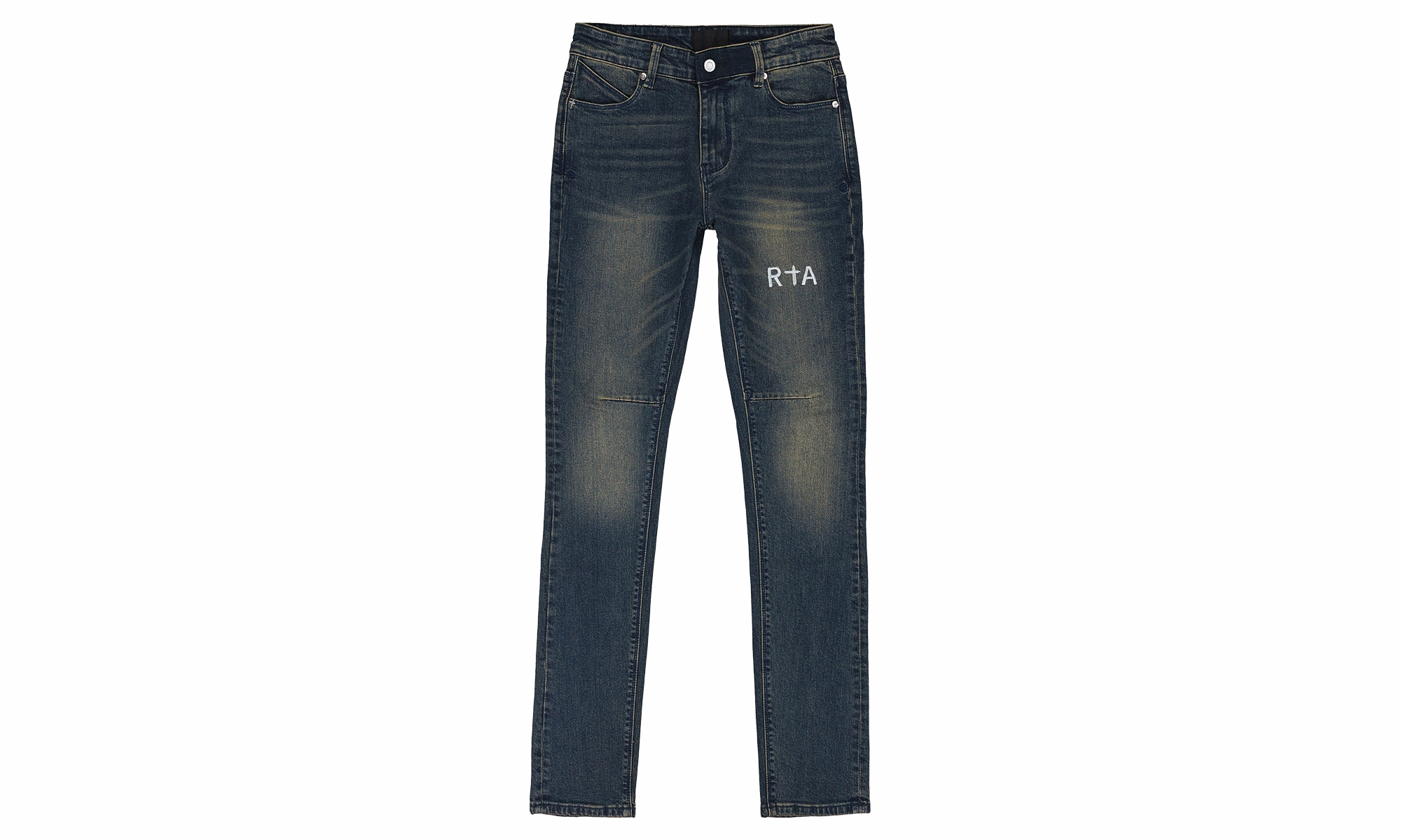 Everyday Basic Casual Outfit MINERAL SKINNY JEANS "Blue"