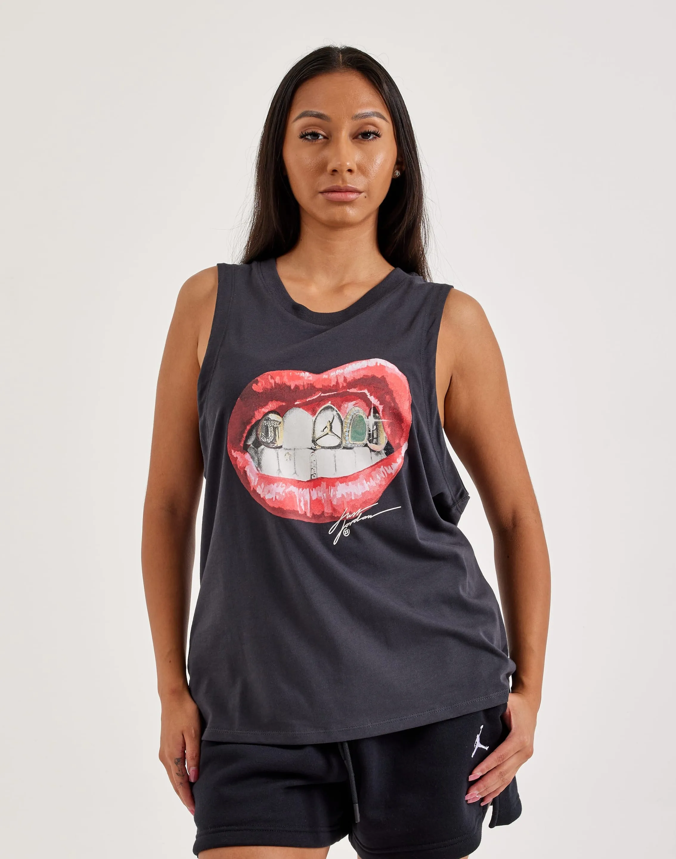 Jordan Flight Sleeveless Tee RecycledBlend LowMaintenanceMaterial