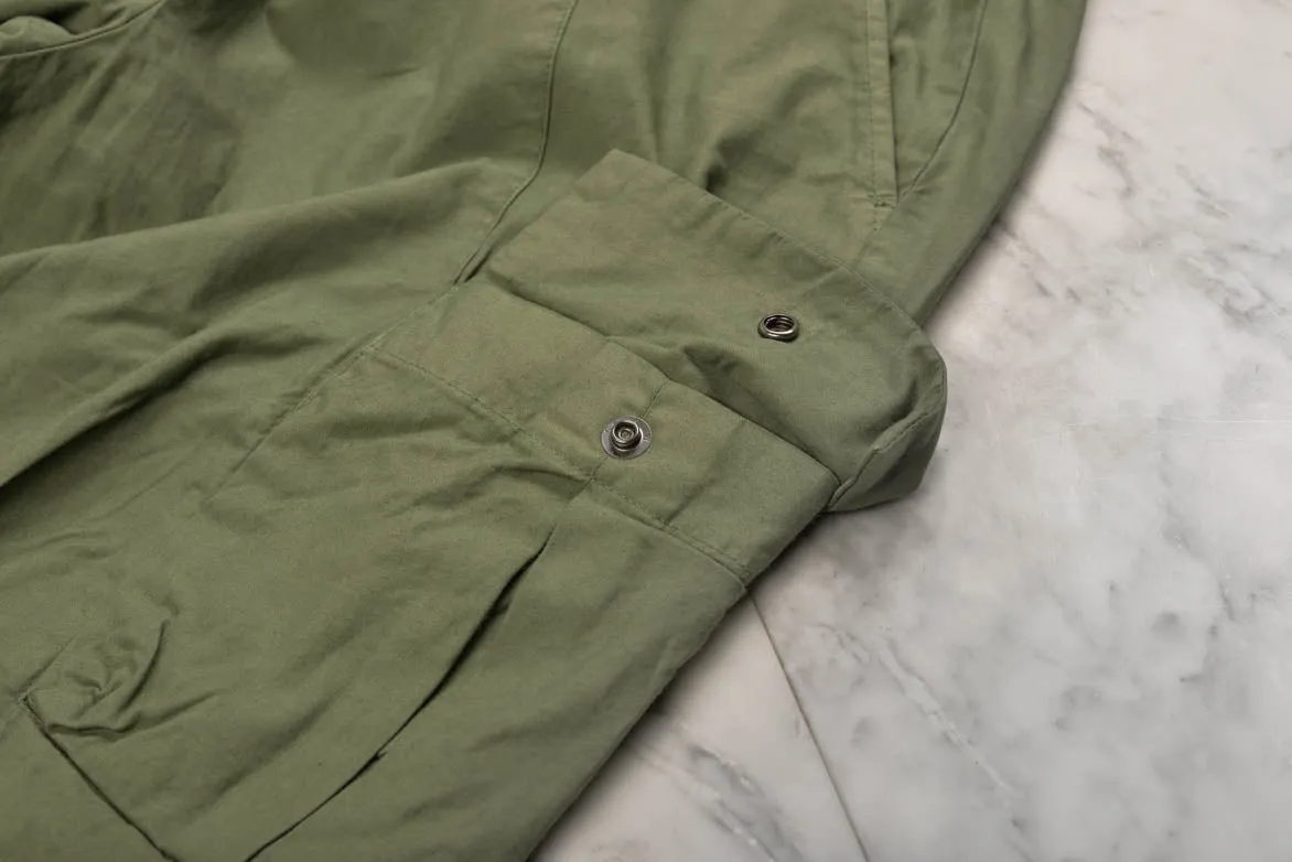SATEEN CARGO PANTS - OLIVE Cool Nylon wrinkle free