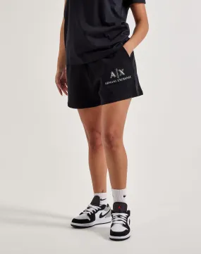 Armani Exchange Embellished Logo Shorts BreathableLining