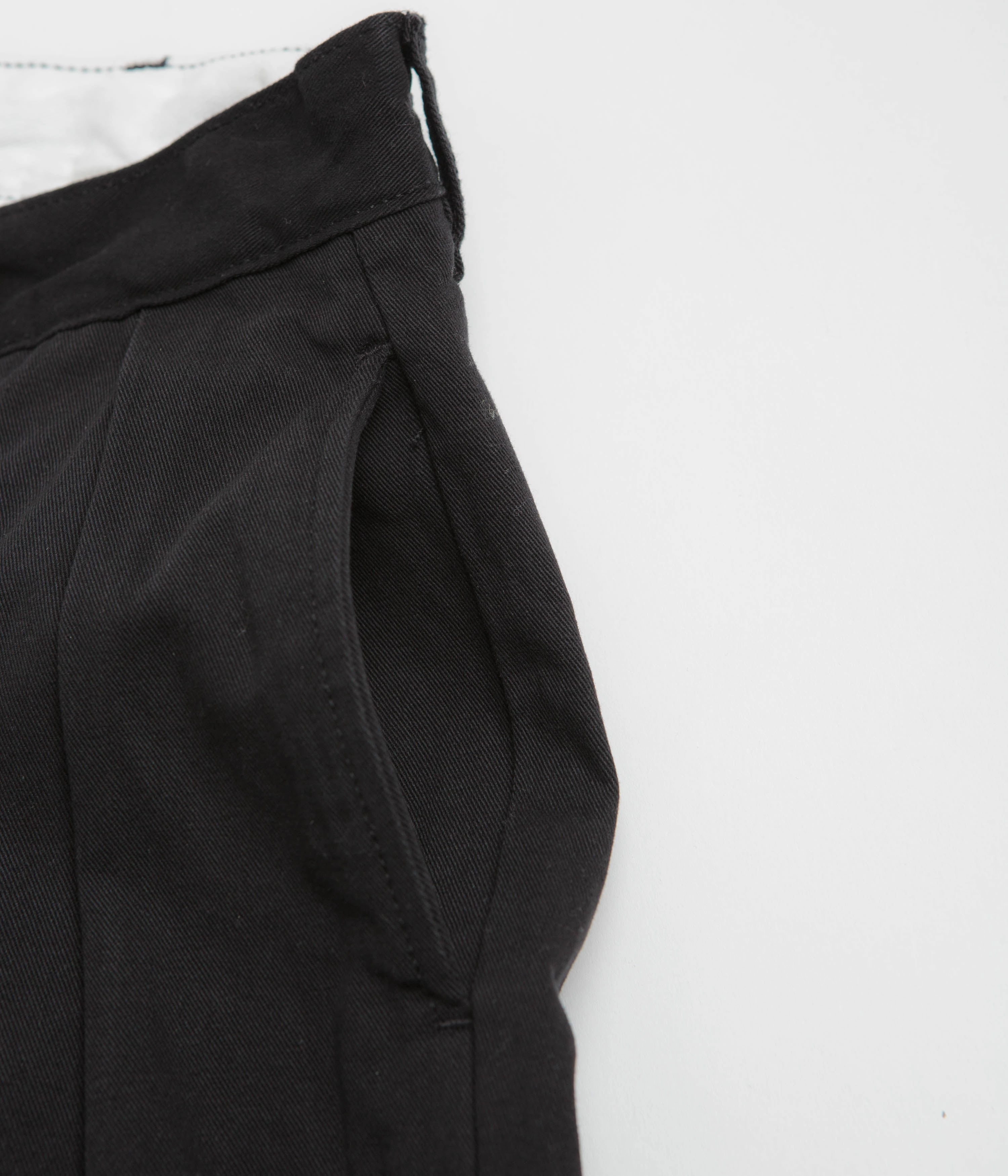 Service Works Drill Part Timer Shorts - Black Street Ready Fair trade