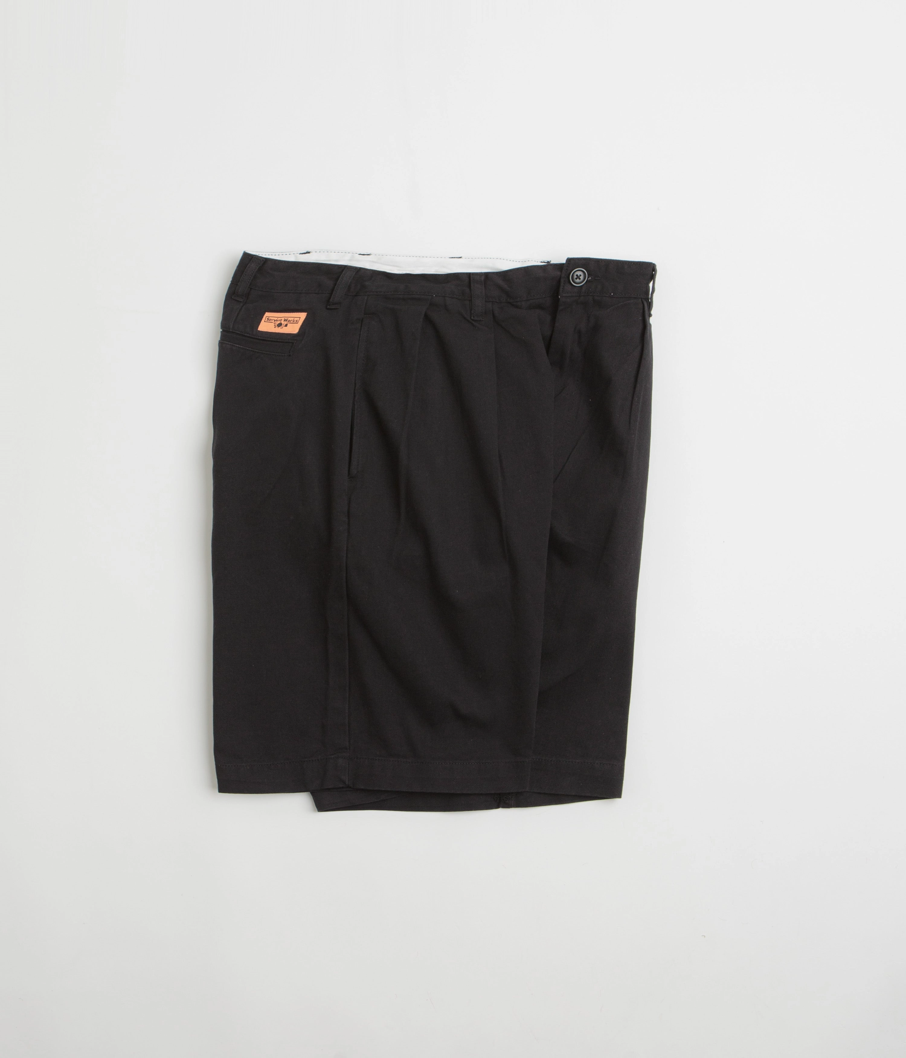 anti slip grip Service Works Drill Part Timer Shorts - Black