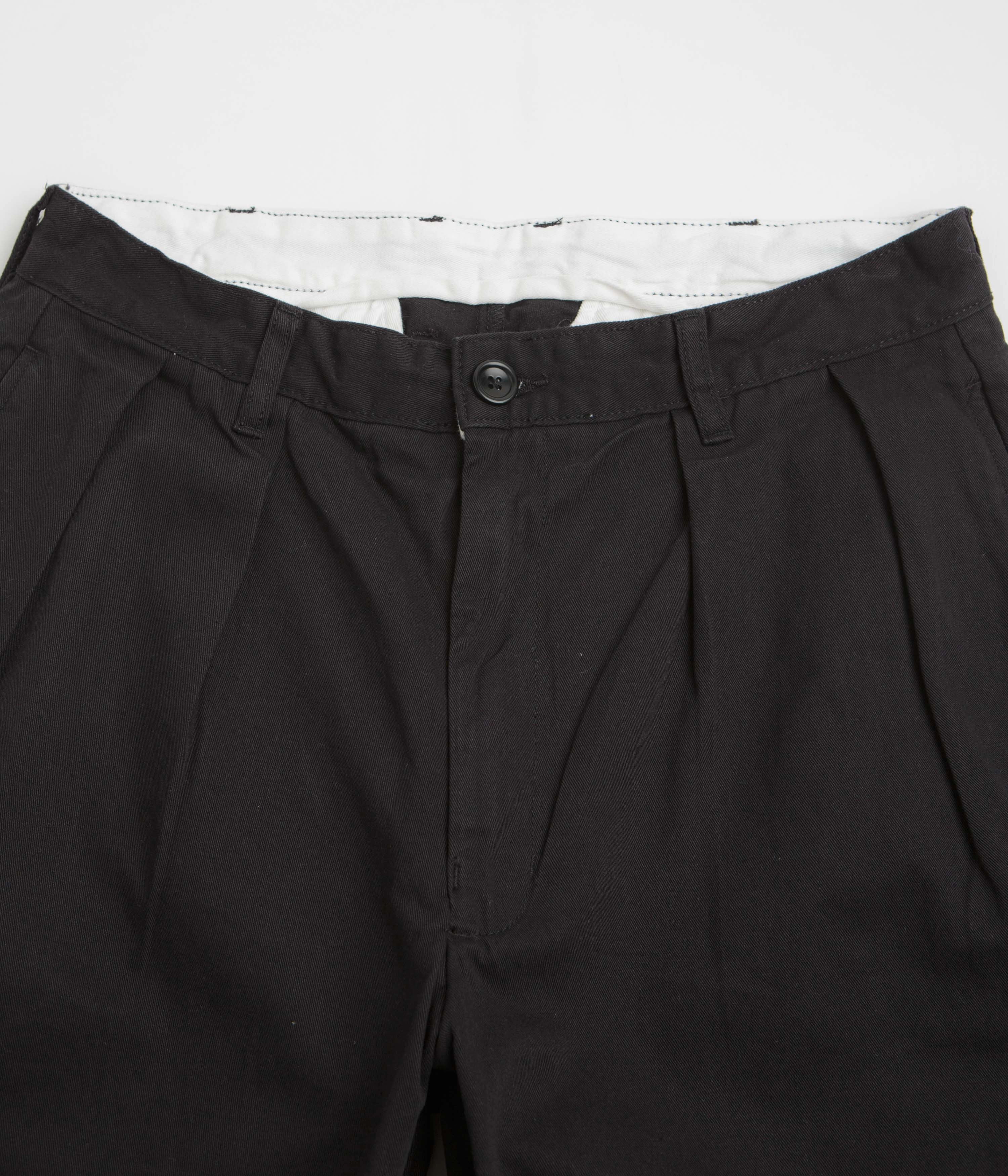 Service Works Drill Part Timer Shorts - Black cardigan Chafe Resistant Lining