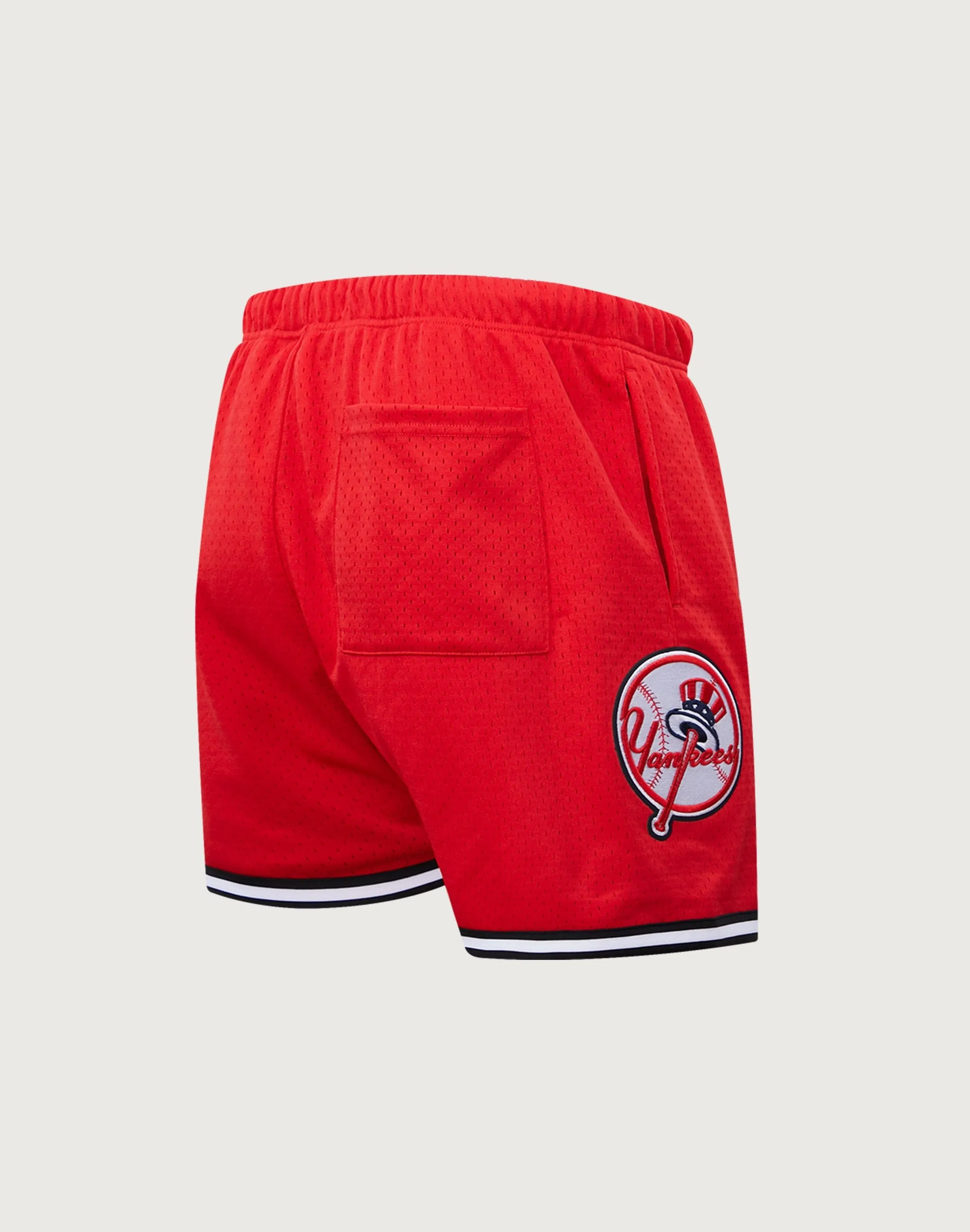 Pro Standard MLB New York Yankees Logo Mesh Shorts CompressionEnhanced MeshVentilation