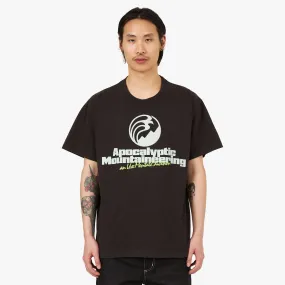 UXE Mentale Apocalyptic Mountaineering T-shirt / Black windproof Lightweight texture