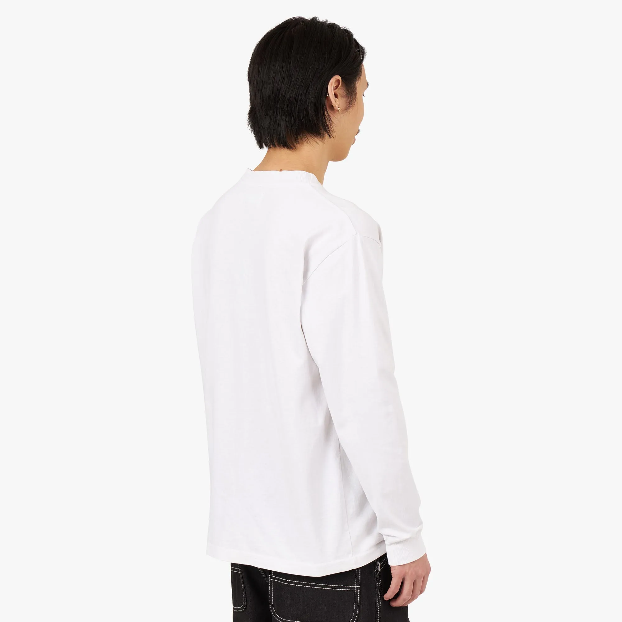 UXE Mentale New Graphics Long Sleeve / Off White imported Cool Climate