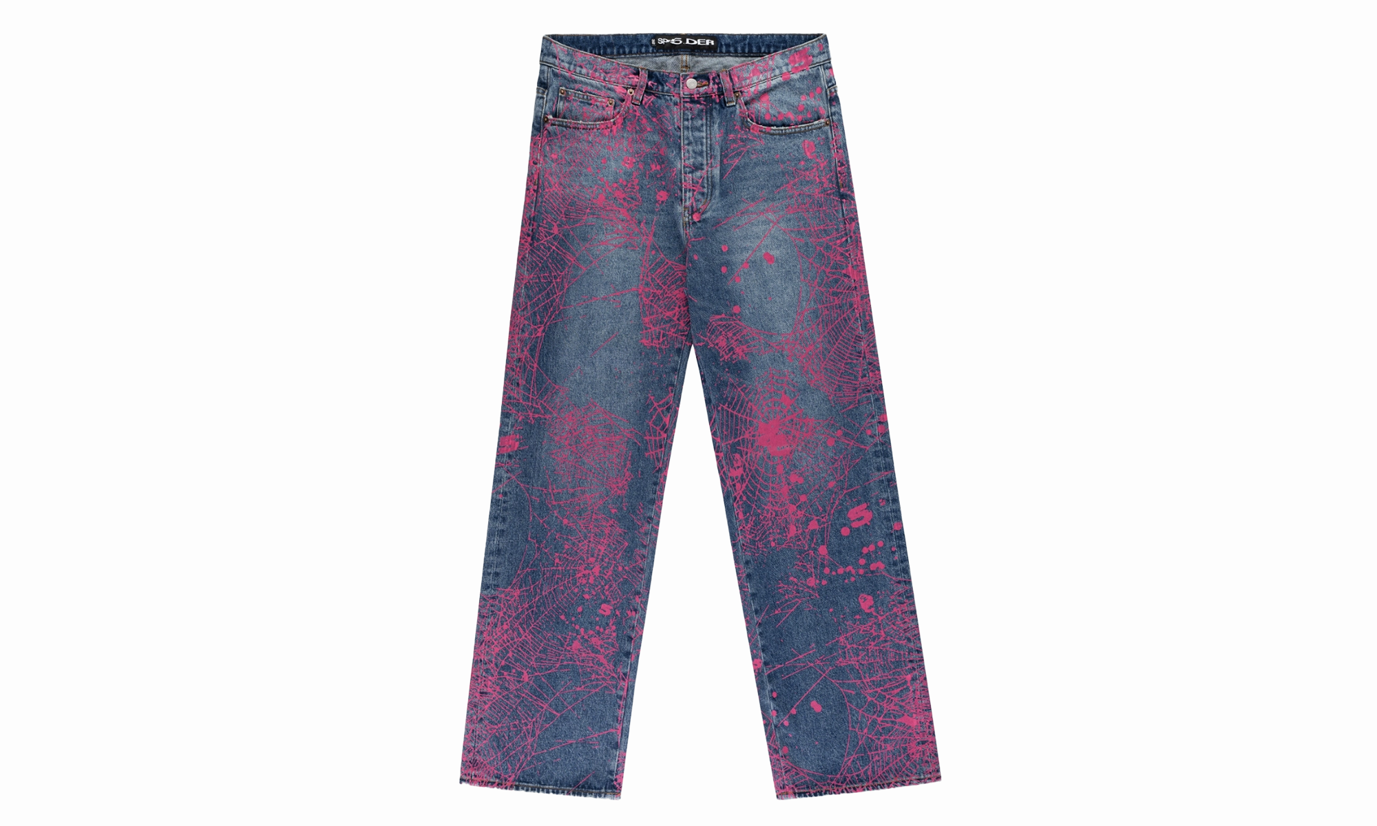 V2 Web Denim Jeans "Pink" Smart Style