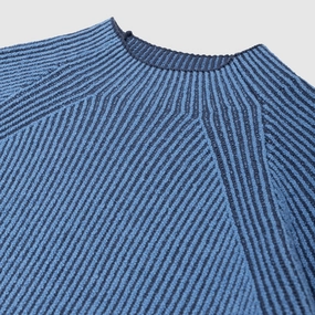 VANI?E FULL RIB RWS WOOL MOCK NECK SWEATER