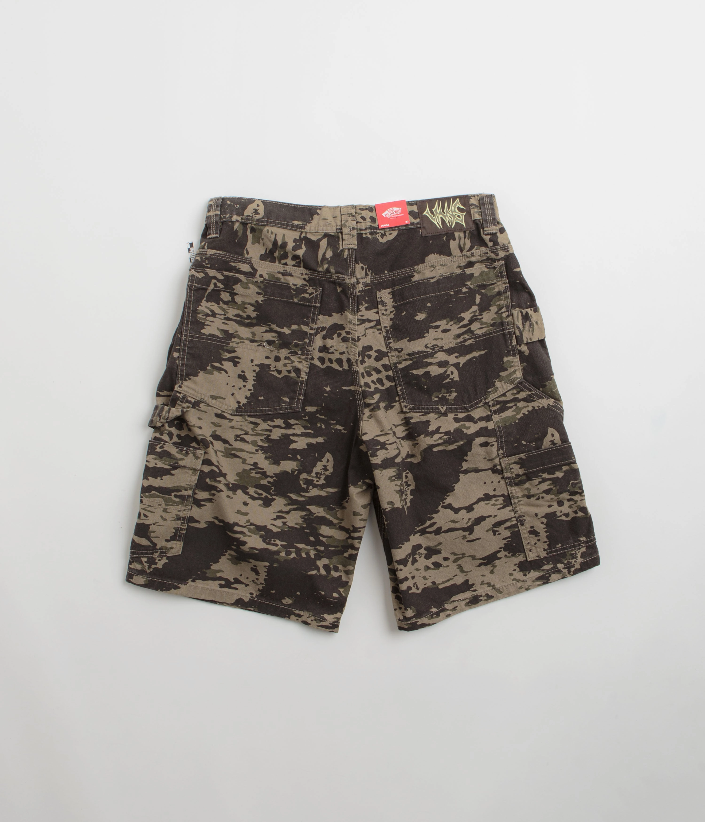 Stylish Fit Everyday Ready Vans Skate Utility Loose Shorts - Walnut