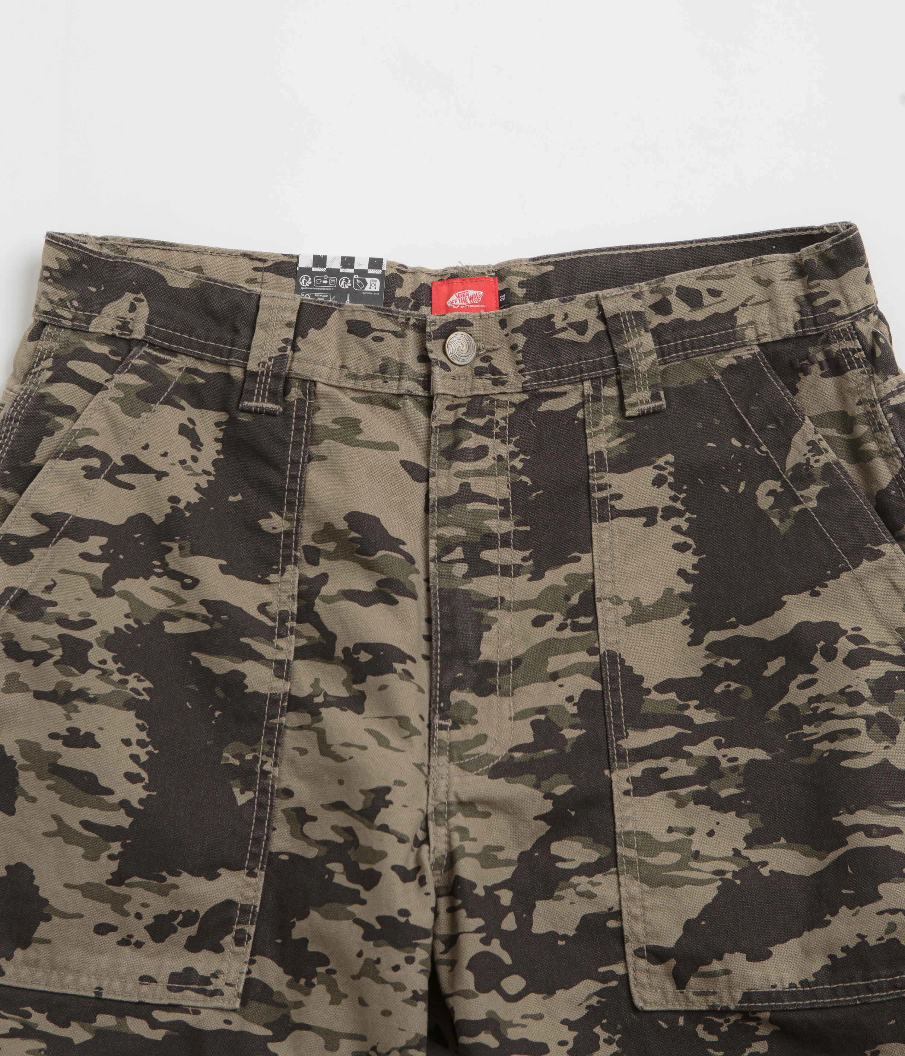 Hypoallergenic Lining teenagers Vans Skate Utility Loose Shorts - Walnut