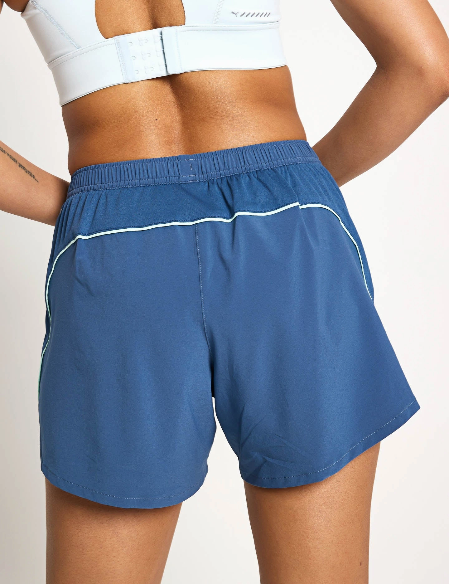 Velocity 5" Running Shorts - Dark Indigo Anti Static Technology