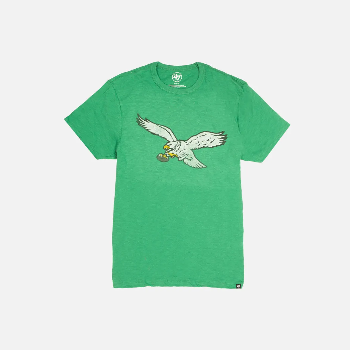 Trans Glow PHILADELPHIA EAGLES HISTORIC TEE - KELLY GREEN