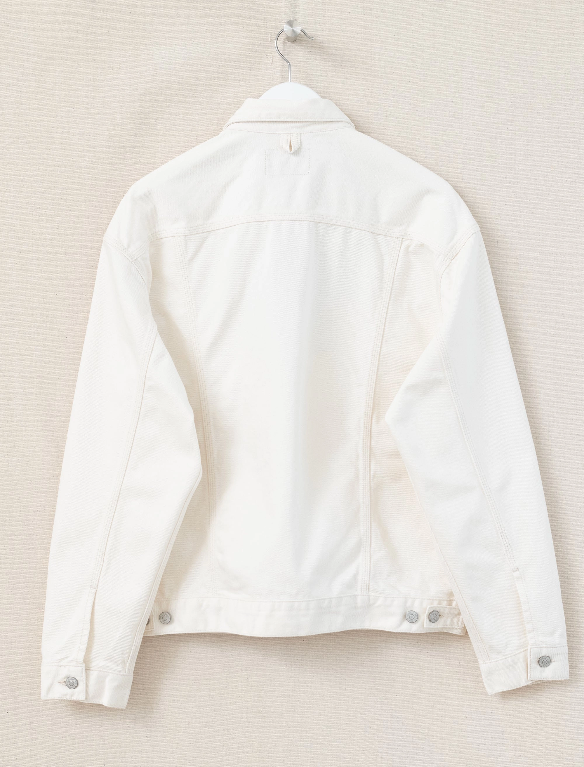 Helston Jacket (White) Green Material Temperature Regulating Lining