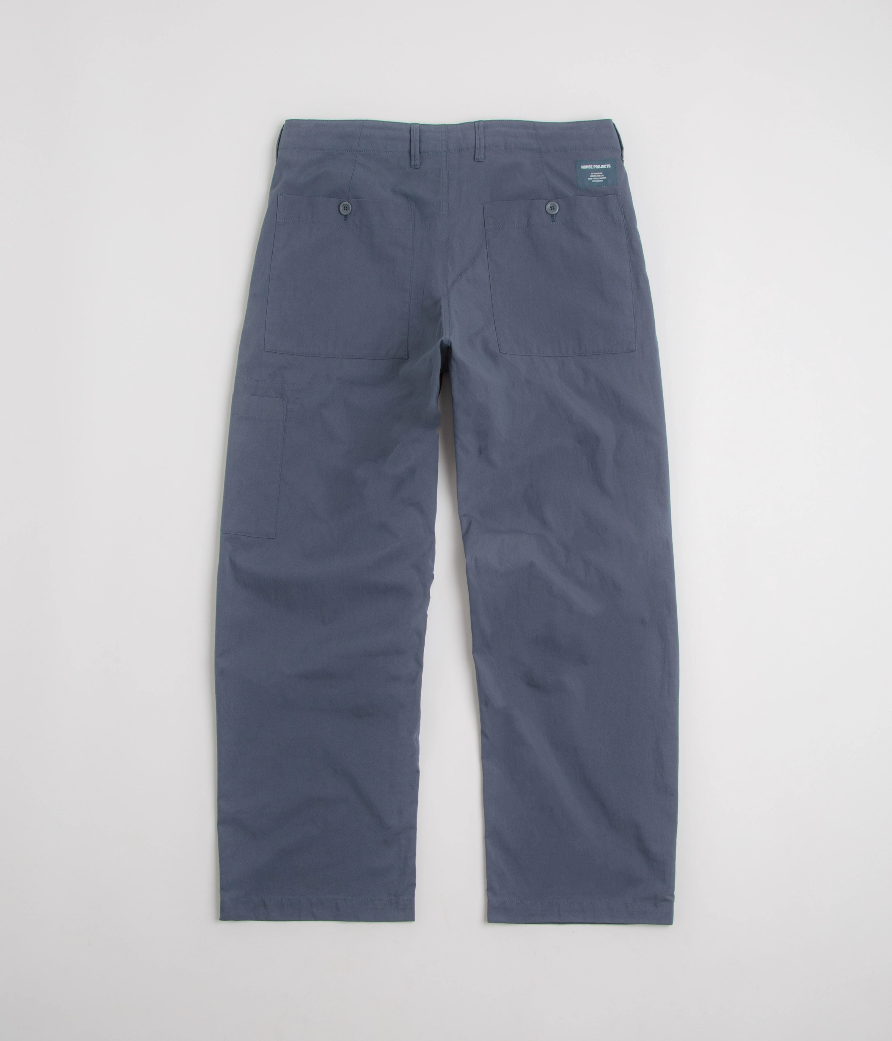 BreathableMaterial Norse Projects Falke Tab Series Pants - Calcite Blue
