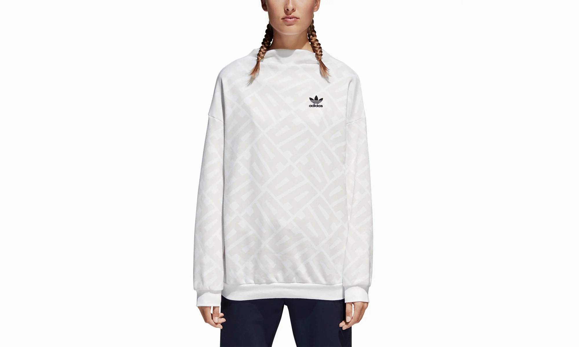 Fantasy Mood EcoFriendlyMaterial Originals St. Petersburg Alloverprint Sweatshirts "Chalk White"
